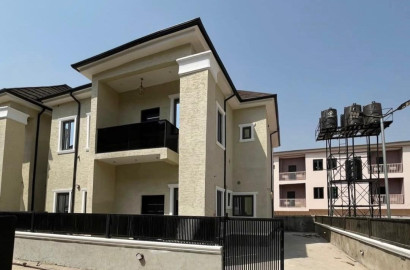 New listing!!! Beautifully built 4-bedroom duplexes with boys' quarters, Gaduwa - Abuja.